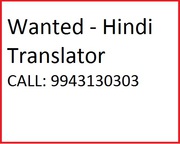 Hindi Translator - Wanted